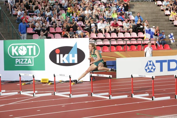 Campeonato Mundial U20 Iaaf Tampere Finlândia Julho 2018 — Fotografia de Stock