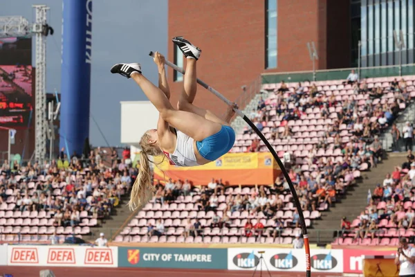 Iaaf Dünya U20 Şampiyonası Tampere Finlandiya Temmuz 2018 — Stok fotoğraf