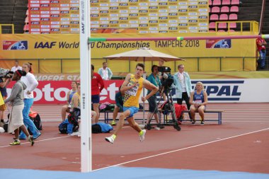  Iaaf Dünya U20 Şampiyonası Tampere, Finlandiya Temmuz, 2018.