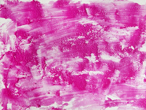 Arte Abstrata Pintura Fundo Rosa Com Cores Acrílicas — Fotografia de Stock