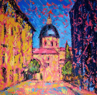 Salamanca şehrinin sanat tablosu, İspanya