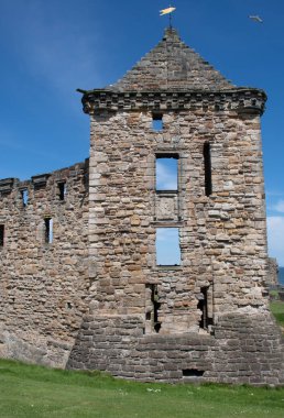 St Andrews Kalesi Harabeleri İskoçya