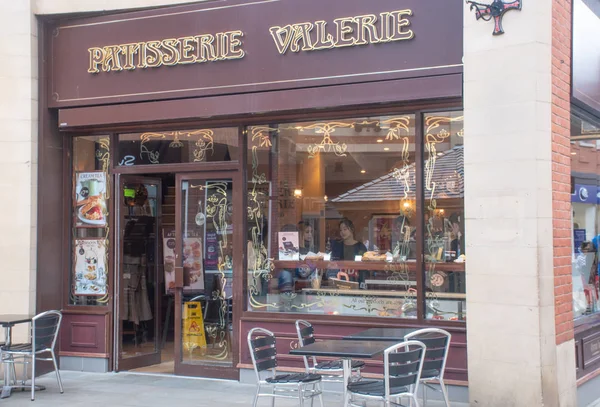 Durham Spojené Království Květen 2019 Frontage Patisserie Valarie Cukrárna Sho — Stock fotografie