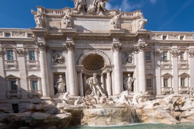 Trevi Çeşmesi Roma 'nın simgesel simgesi