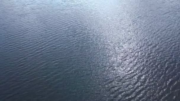Vidéo parfaitement bouclable de la surface de l'eau ondulante 