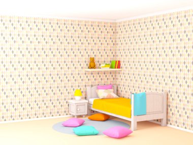 Çocuk Oda edikula ile