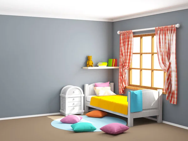 Childrens room cute — Stock Photo, Image