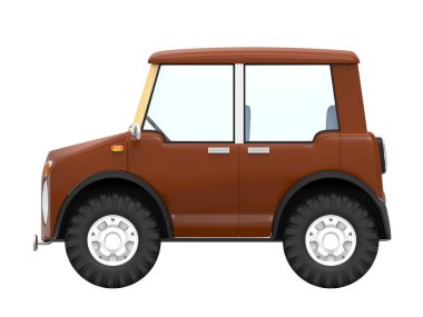 SUV küçük modern yan