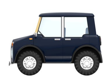 SUV küçük modern yan