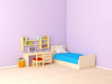 öğrenci Oda bilgisayar masası