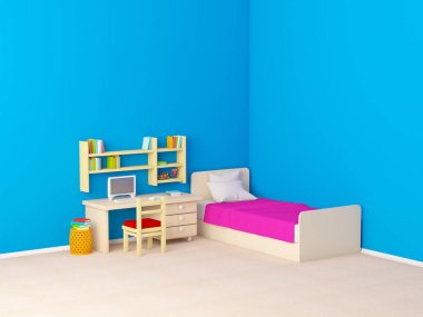 öğrenci Oda bilgisayar masası