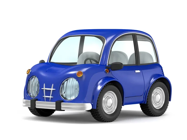 Auto kleine cartoon — Stockfoto