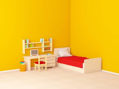 öğrenci Oda bilgisayar masası