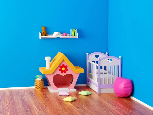 Baby room ginger house — Stock Photo, Image