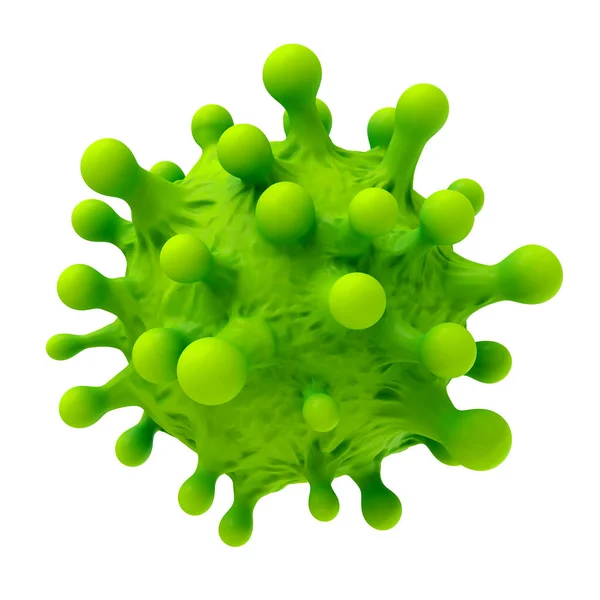 Illustration av virus 3d — Stockfoto