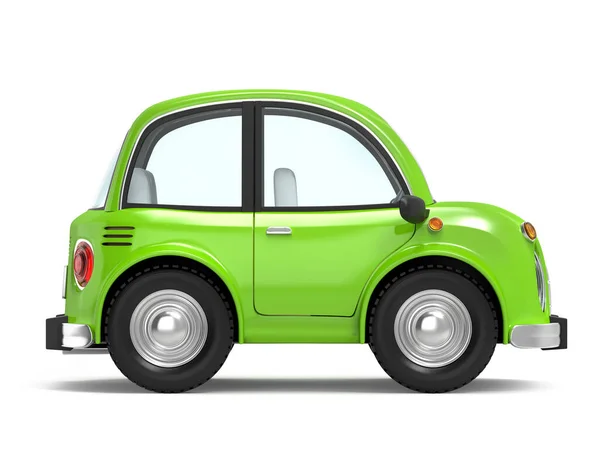 Car small cartoon side — Stock Photo, Image