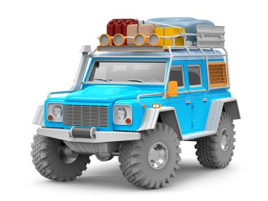 SUV off-road kum macerası