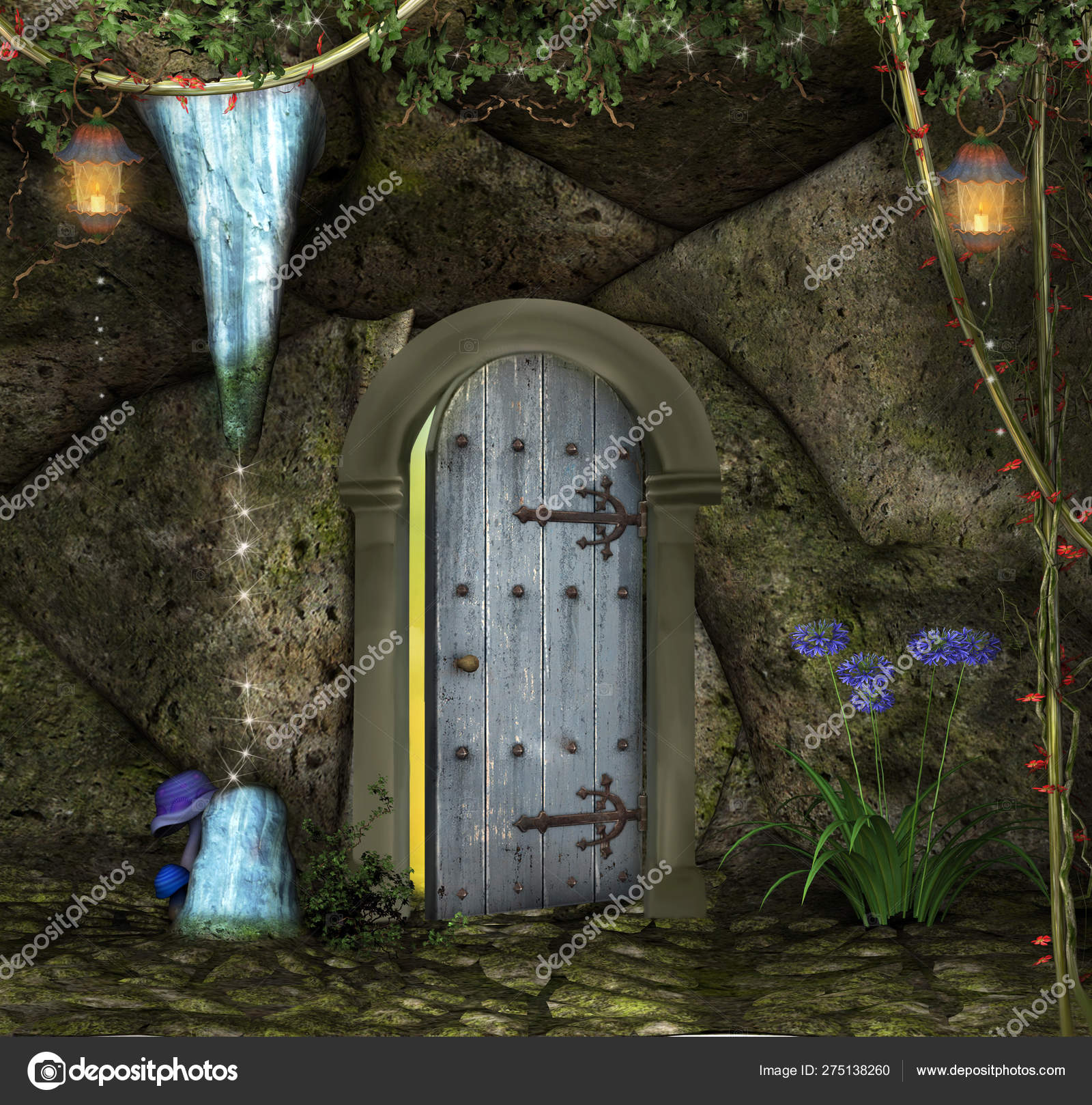 Doorway Elf Cave Fantasy Forest Stock Photo Image By C Ellerslie Doorway Elf Cave Fantasy Forest Stock Photo Image By C Ellerslie