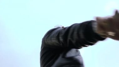 Seksi erkek dans güneş gözlüğü