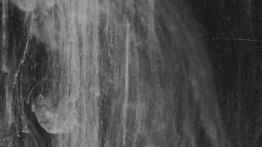 Soyut mürekkep su akan