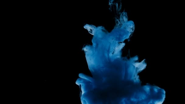 Abstract Ink colour flowing in water — Stock Video