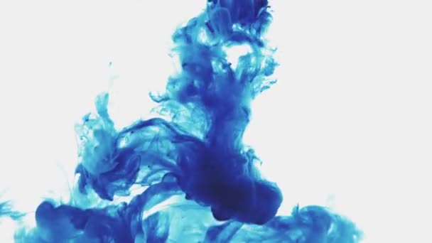 Résumé Couleur de l'encre qui coule dans l'eau — Video