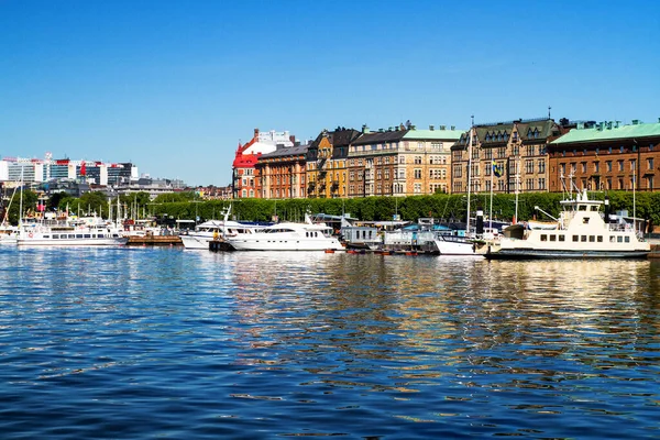 Stockholm June Panorama Kungsholmen Island June 2011 Stockholm Kungsholmen Island — Stock Photo, Image