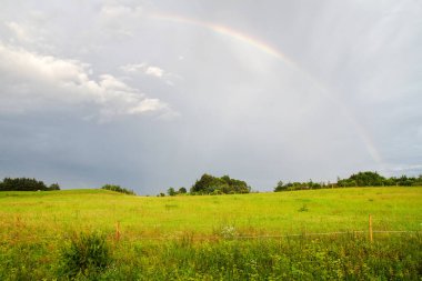 Danimarka topraklarında gökkuşağı