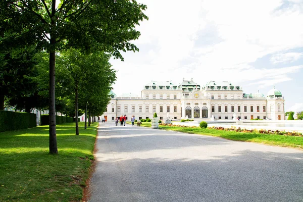 Belvedere Palace Vídni Rakousko — Stock fotografie