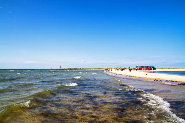 Den Nordligaste Punkten Danmark Som Kallas Grenen Eller Grenen — Stockfoto