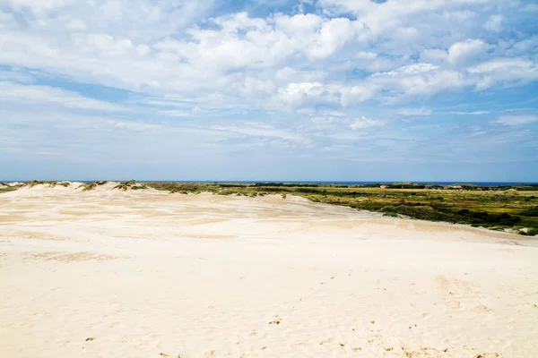 Rubjerg Knude Het Noordwesten Van Denemarken Met Uitzicht Duinen — Stockfoto