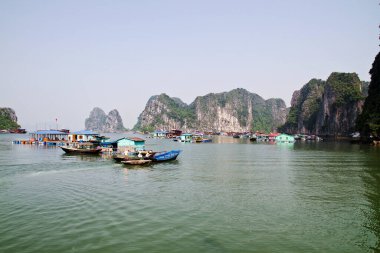 Vietnam 'da Halong Körfezi