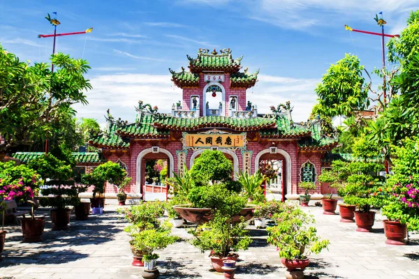 Chinese All-Community Meeting Hall or Chinese Temple, UNESCO World Heritage Site in Hoi An City, Vietnam.
