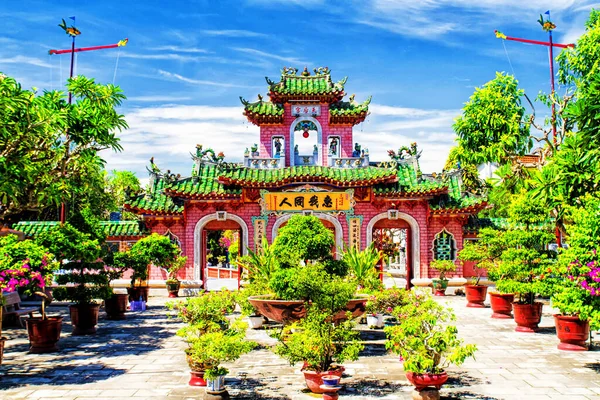 Chinese All Community Meeting Hall Templo Chinês Património Mundial Unesco — Fotografia de Stock