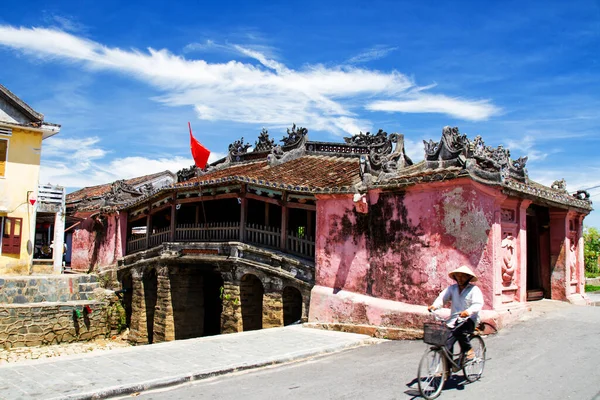 Hoi Vietnam Září 2011 Japonský Most Hoi Vietnam Hoian Unesco — Stock fotografie