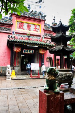 SAIGON, VİETNAM - 12 Eylül: Saygon 'daki Tapınak (Ho Chi Minh), Vietnam 12..