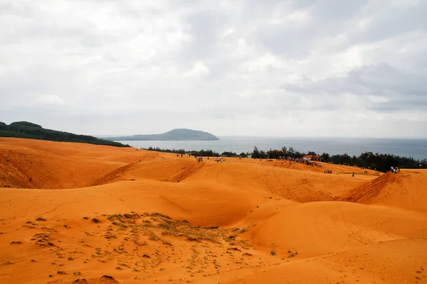 Zandwoestijn Overdag Vietnam Niet Van Toepassing — Stockfoto