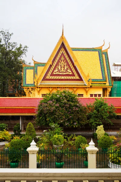 Fnom Penh Kambogie Září Královský Palác Komplex Budov Které Slouží — Stock fotografie