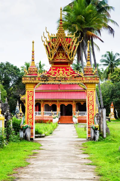 Tempel Auf 4000 Inseln Laos — Stockfoto
