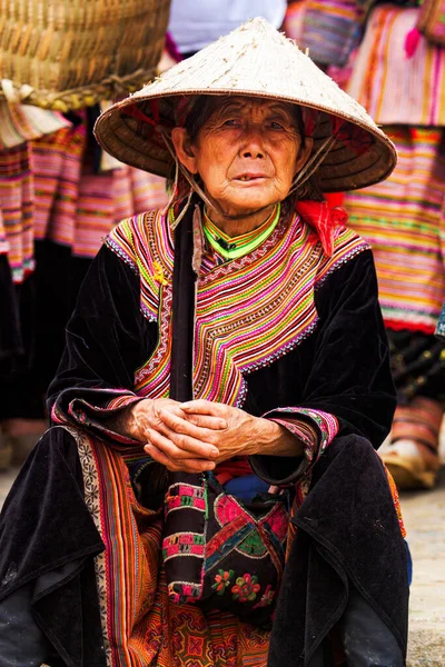 Bac Vietnam Septembre Femmes Non Identifiées Des Minorités Ethniques Mong — Photo