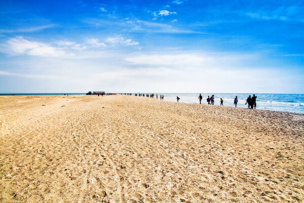 The northmost point of Denmark which is called Grenen or The Branch