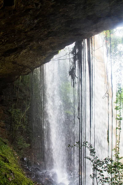 Cachoeira Selva Província Rattanakiri Camboja — Fotografia de Stock
