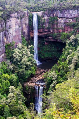 NSW, Avustralya 'nın Güney İskoçya' sında Belmore Falls