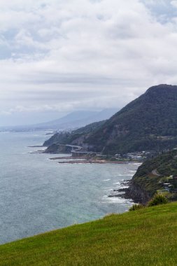 Grand Pacific Drive boyunca Sea Cliff Köprüsü, Yeni Güney Galler, Avustralya