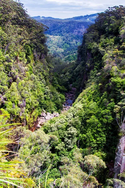 Massiv Sten Ansikten Wollombi Gorge Australien — Stockfoto