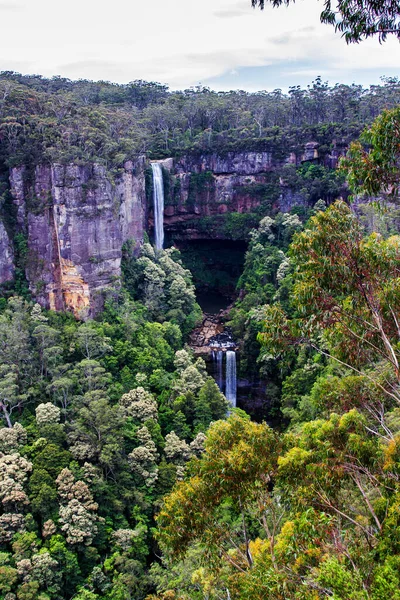 Belmore Falls Las Tierras Altas Del Sur Nsw Australia — Foto de Stock