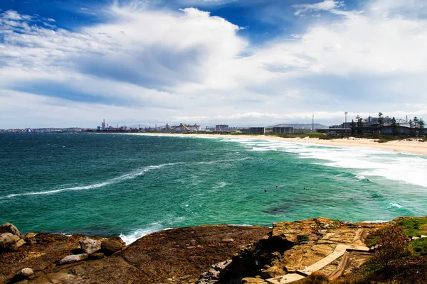 澳大利亚新南威尔士州海滩景观 — 图库照片