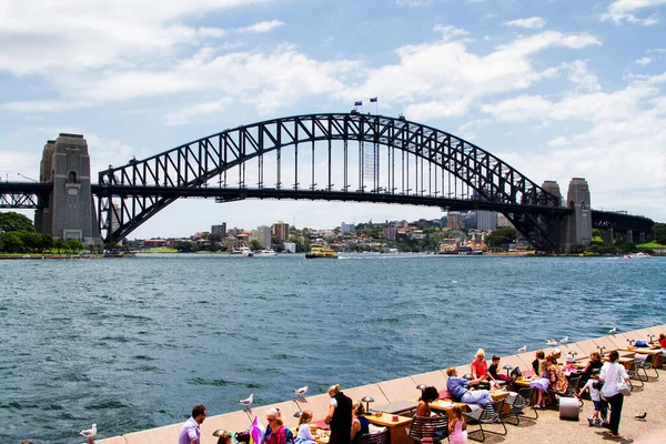 Sydney November 2013 시드니의 시드니 브리지는 세계에서 다리이다 — 스톡 사진