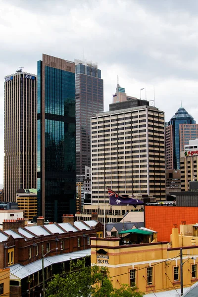 Sydney November Sydneys Cbd View Sydney Harbour Bridge 2013 시드니 — 스톡 사진