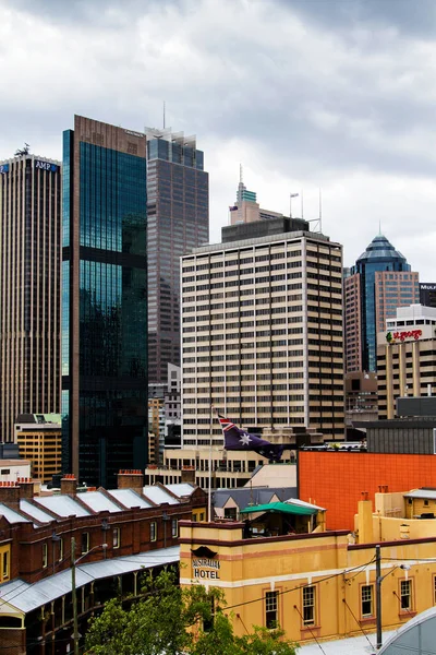 Sydney November Sydneys Cbd View Sydney Harbour Bridge 2013 시드니 — 스톡 사진